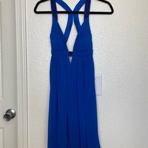 Cache blue knee length dress